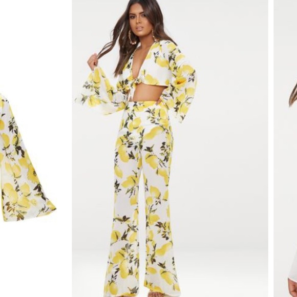 0040 NWT Pretty little things crop long sleeve top - Picture 5 of 8